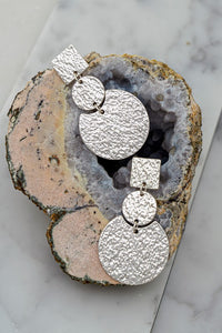 Gia - Geo Nugget Earrings