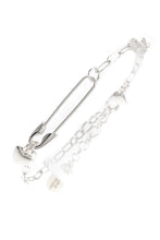 Load image into Gallery viewer, HEART CLIP CHARM CHAIN BRACELET
