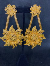 Load image into Gallery viewer, Golden Sunrise - 22KT Gold Plated Earrings
